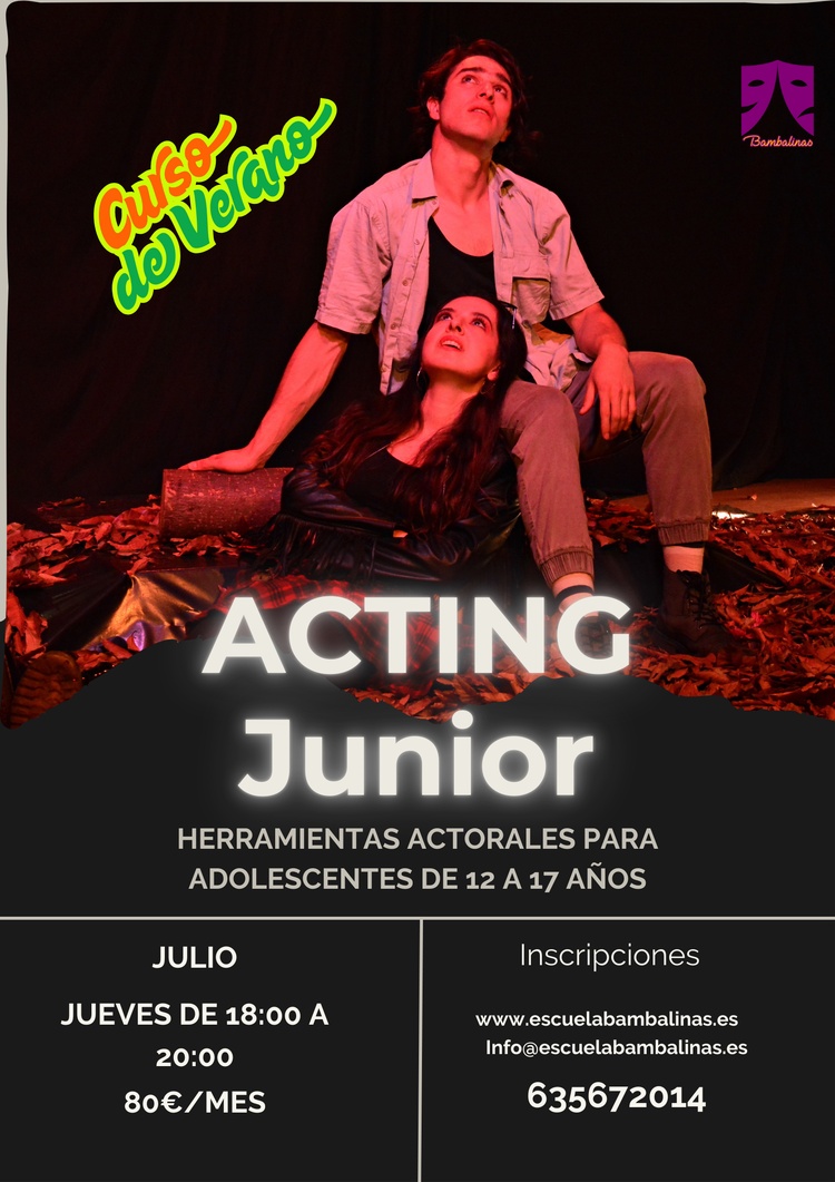 Curso de verano Teatro Junior